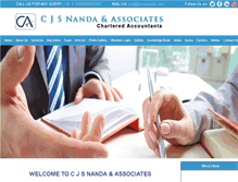 Tablet Screenshot of cacjsnanda.com
